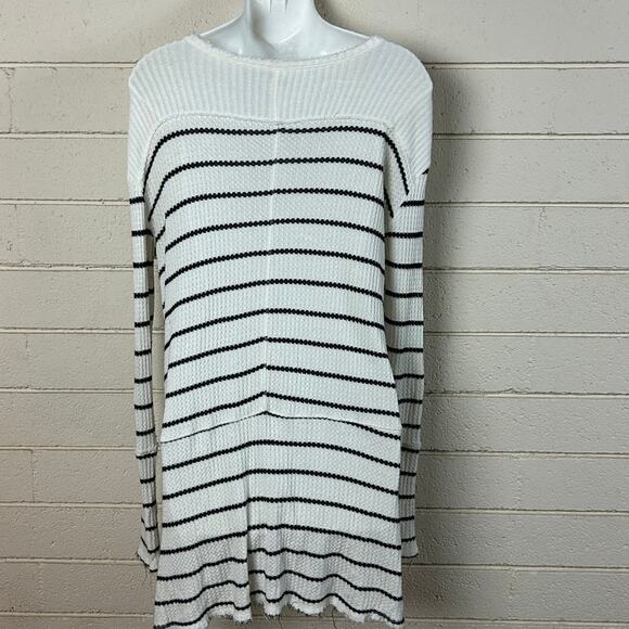 Free People Striped Sunset Thermal Top size XS - Picture 6 of 8